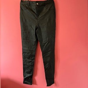 FAUX LEATHER PANTS BRAND NEW